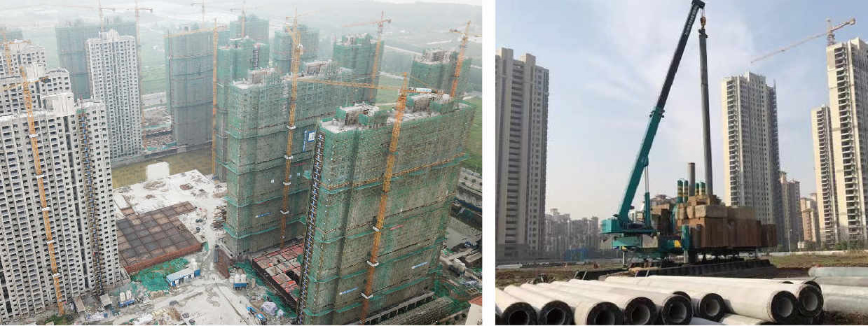 南京北外灘水城第十九街區(qū)樁基工程