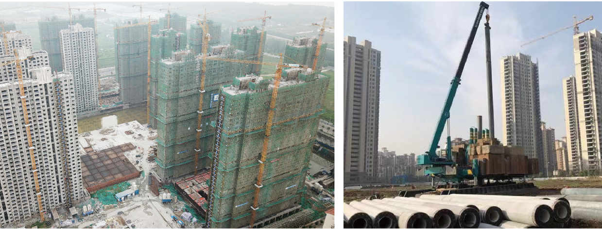 南京北外灘水城第十九街區(qū)樁基工程