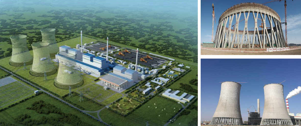 神華鴛鴦湖電廠2×1000MW機組異地擴建工程鋼內筒工程