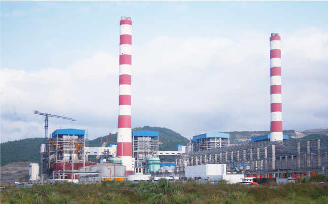 越南廣寧電廠二期2x300MW機(jī)組工程鋼結(jié)構(gòu)安裝項(xiàng)目