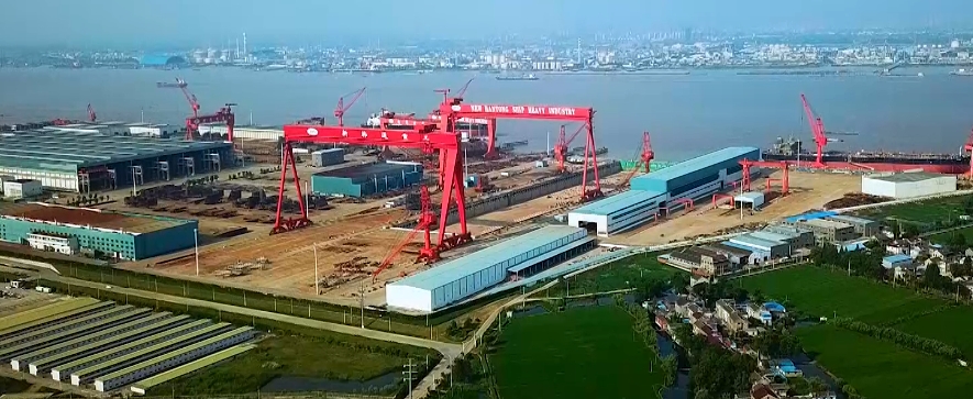 江蘇新韓通船舶重工有限公司起重機(jī)安裝工程